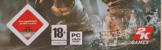 BioShock, the ELSPA age band on its front