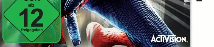 The Amazing Spider-Man, the USK square on its front