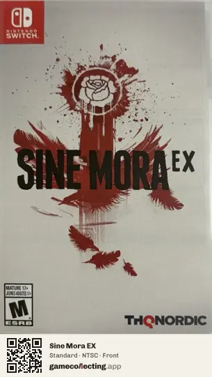 Sine Mora EX Nintendo Switch, NTSC box front