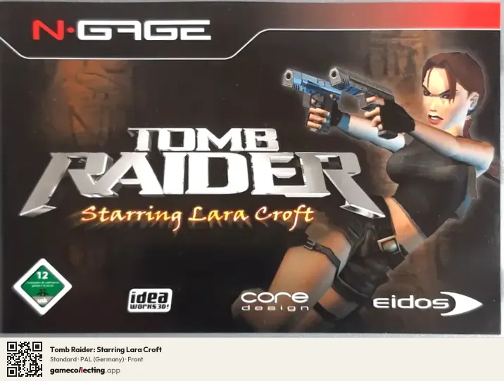 Tomb Raider: Starring Lara Croft Nokia N-Gage, Germany box front