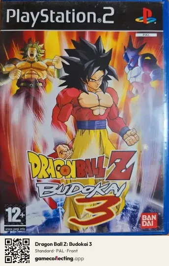 Dragon Ball Z: Budokai 3 PlayStation 2, PAL box front