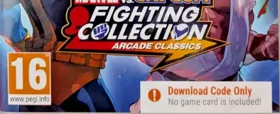 Marvel vs. Capcom Fighting Collection: Arcade Classics, the PEGI square on its front