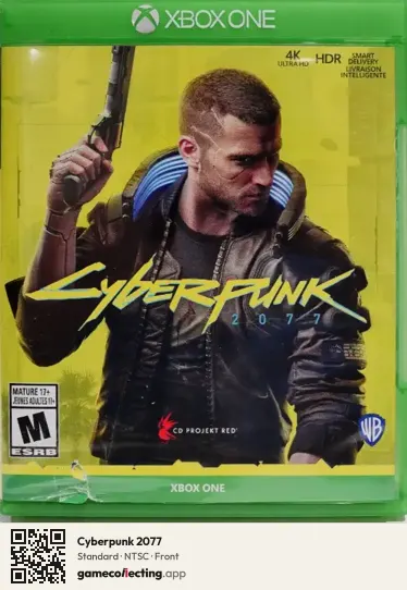 Cyberpunk 2077 Xbox One, NTSC box front