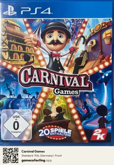 Carnival Games PlayStation 4, Germany box front