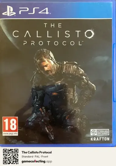 The Callisto Protocol PlayStation 4, PAL box front