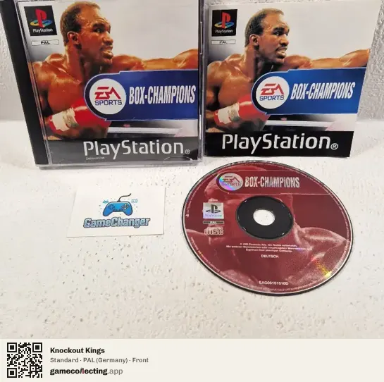 Knockout Kings PlayStation, Germany box front