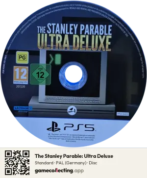 The Stanley Parable: Ultra Deluxe PlayStation 5, PAL disc