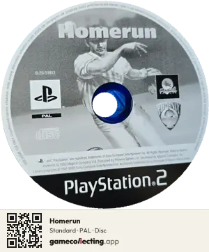Homerun PlayStation 2, PAL disc