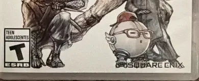 Live a Live, the ESRB box on its front