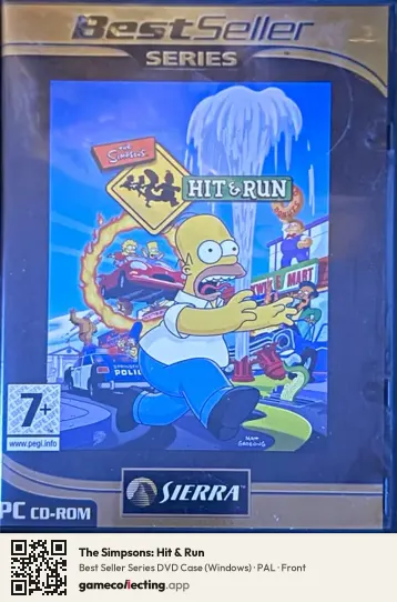 The Simpsons: Hit & Run Computer, PAL box front