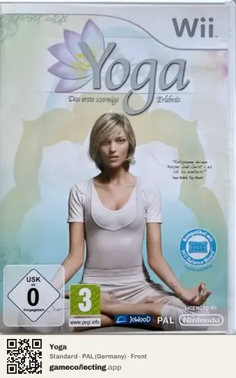 Yoga Nintendo Wii, Germany box front