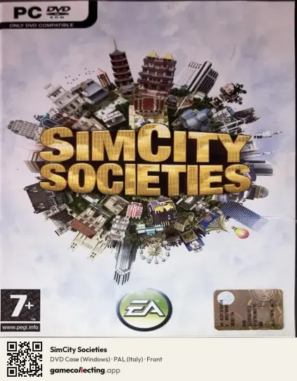 SimCity Societies Computer, Italy box front