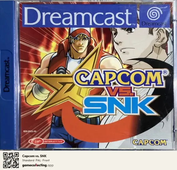 Capcom vs. SNK Sega Dreamcast, PAL box front