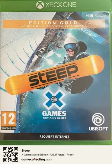 Steep Xbox One, France box front