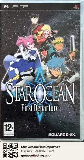 Star Ocean: First Departure PlayStation Portable, Italy box front