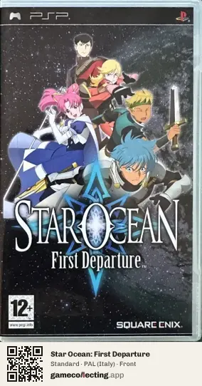 Star Ocean: First Departure PlayStation Portable, Italy box front