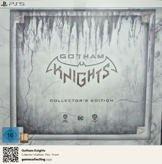 Gotham Knights PlayStation 5, PAL box front