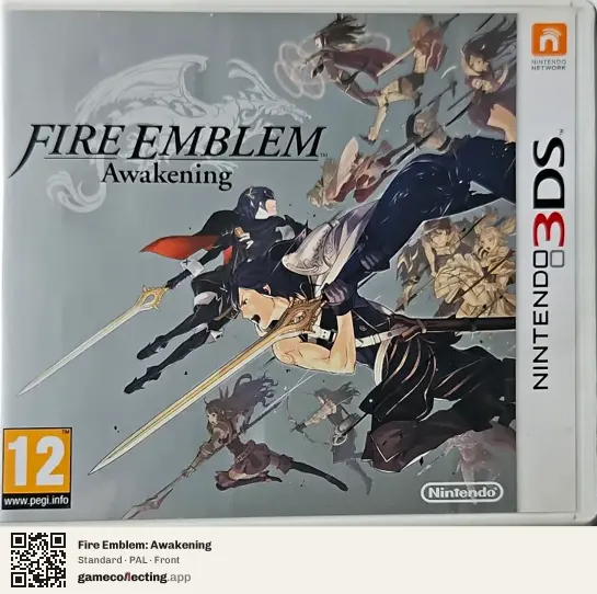 Fire Emblem: Awakening Nintendo 3DS, PAL box front