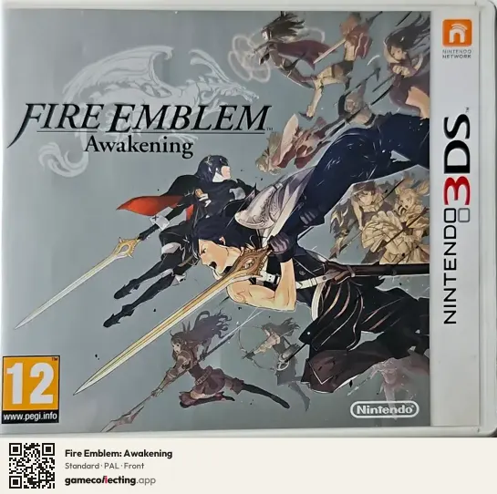 Fire Emblem: Awakening Nintendo 3DS, PAL box front