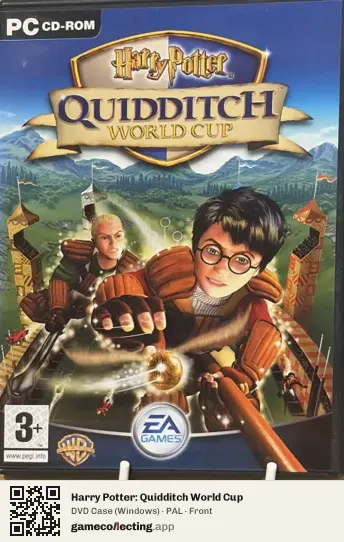 Harry Potter: Quidditch World Cup Computer, PAL box front