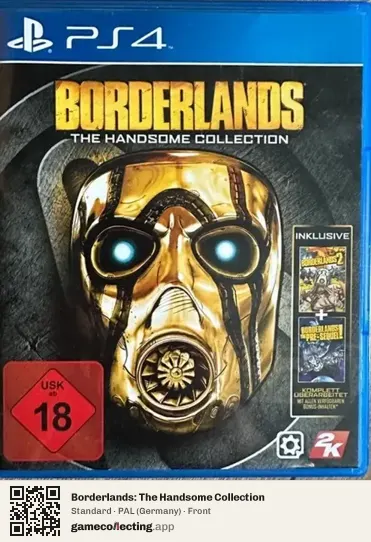 Borderlands: The Handsome Collection PlayStation 4, Germany box front