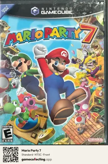 Mario Party 7 Nintendo GameCube, NTSC box front