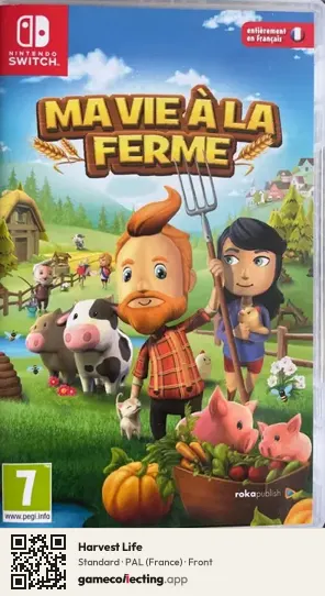 Harvest Life Nintendo Switch, France box front