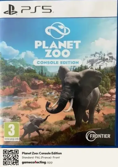 Planet Zoo: Console Edition PlayStation 5, France box front