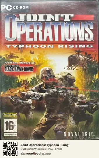 Joint Operations: Typhoon Rising Computer, PAL box front