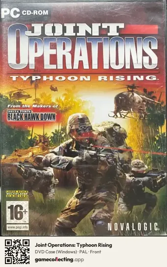 Joint Operations: Typhoon Rising Computer, PAL box front
