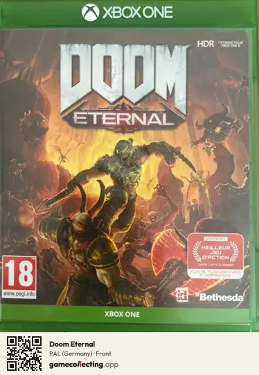 Doom Eternal Xbox One, Germany box front