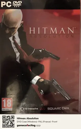 Hitman: Absolution Computer, France box front