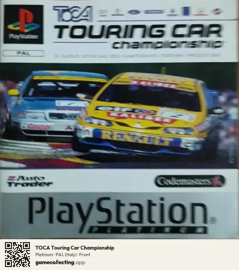TOCA Touring Car Championship PlayStation, Italy box front