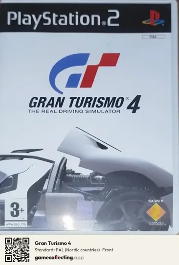 Gran Turismo 4 PlayStation 2, Nordic countries box front
