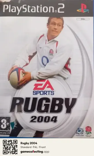 Rugby 2004 PlayStation 2, PAL box front