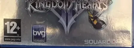 Kingdom Hearts II, the PEGI square on its front
