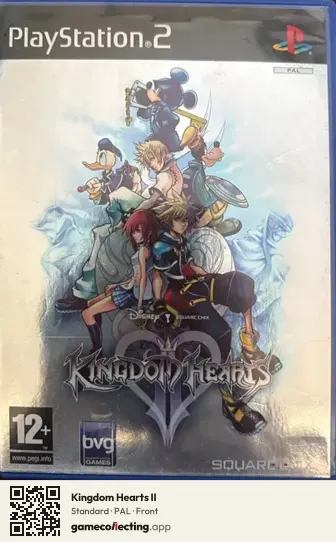 Kingdom Hearts II PlayStation 2, PAL box front