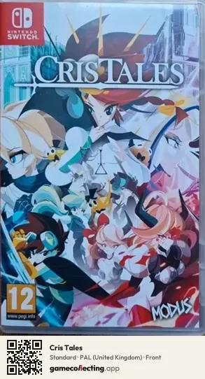 Cris Tales Nintendo Switch, United Kingdom box front