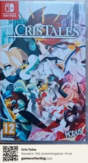 Cris Tales Nintendo Switch, United Kingdom box front