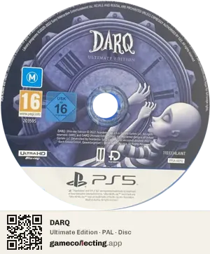 DARQ PlayStation 5, PAL disc