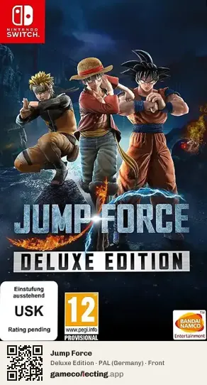 Jump Force Nintendo Switch, Germany box front