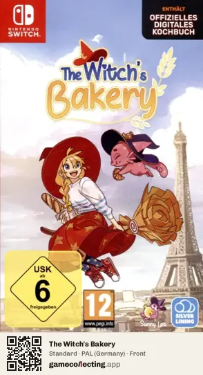 The Witch's Bakery Nintendo Switch, Germany box front