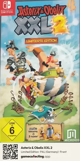 Asterix & Obelix XXL 2 Nintendo Switch, Germany box front