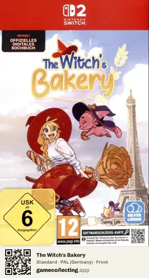 The Witch's Bakery Nintendo Switch 2, Germany box front