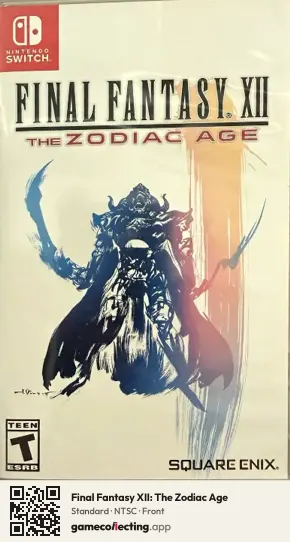 Final Fantasy XII: The Zodiac Age Nintendo Switch, NTSC box front