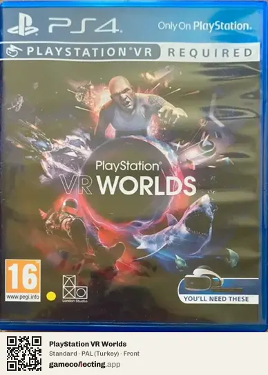 PlayStation VR Worlds PlayStation 4, Turkey box front