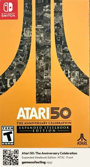 Atari 50: The Anniversary Celebration Nintendo Switch, NTSC box front