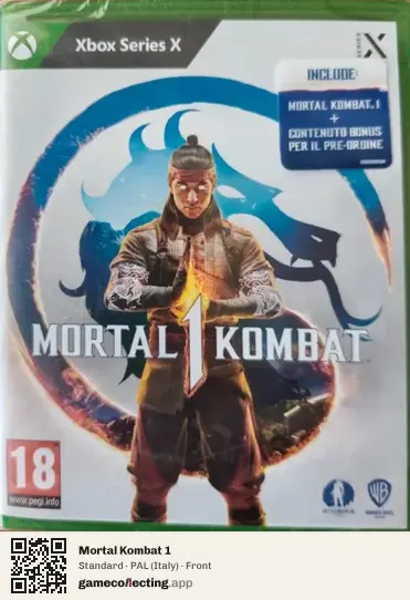 Mortal Kombat 1 Xbox Series X, Italy box front