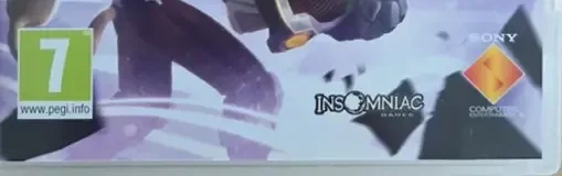 Ratchet & Clank: Into the Nexus, the PEGI square on its front