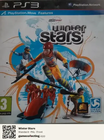 Winter Stars PlayStation 3, PAL box front